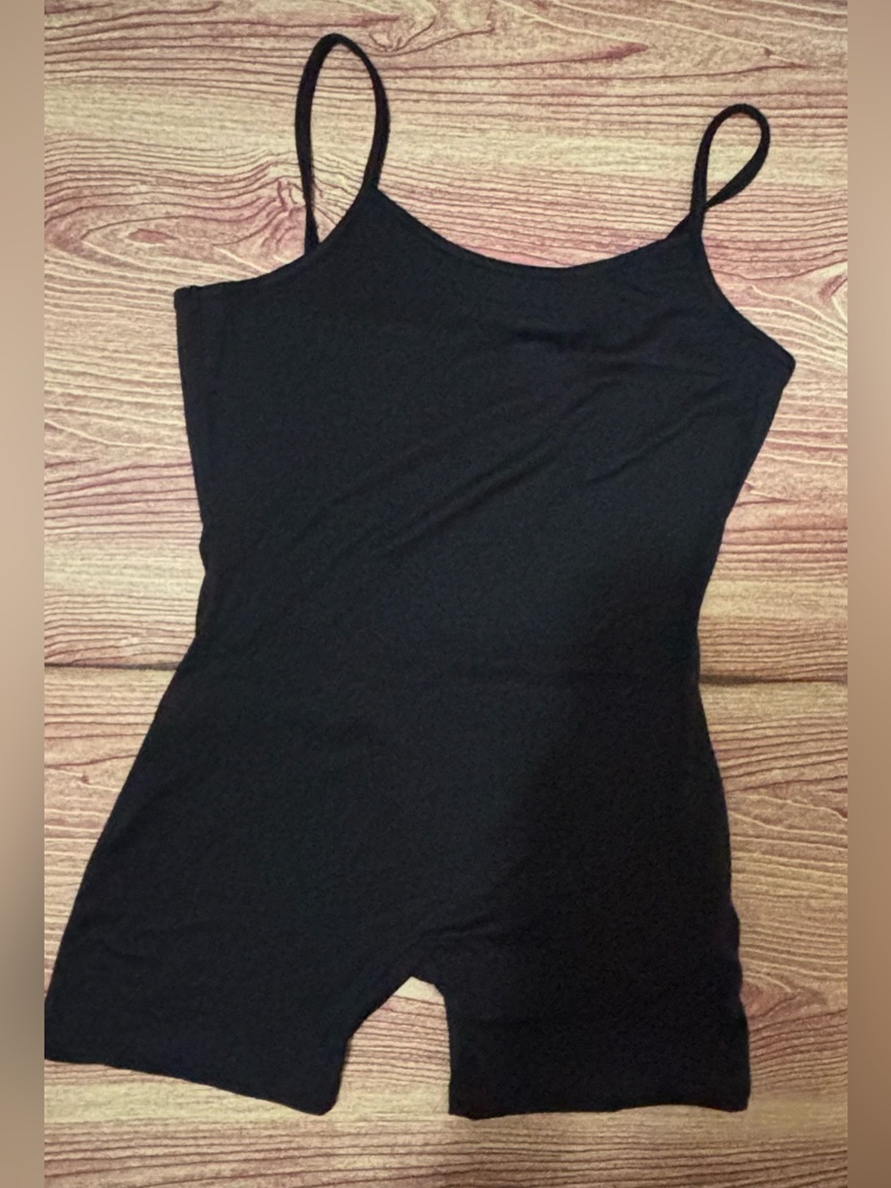 SHEIN Black One-Piece Bodysuit